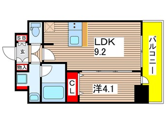 間取図 ディームス東陽町Ⅱ