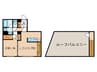 Kukai Terrace 茗荷谷 1LDKの間取り