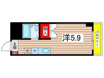 間取図 東長沼２号ビル