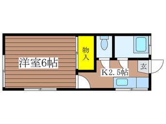 間取図 第二田中荘