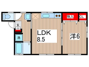 間取図 アレイ日吉