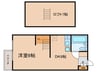 ロータス久我山 1DKの間取り