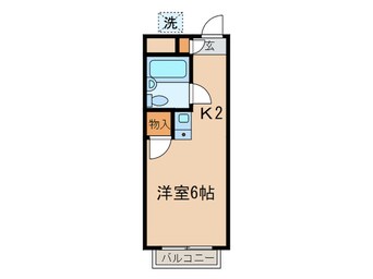 間取図 ドミ－ル武蔵台