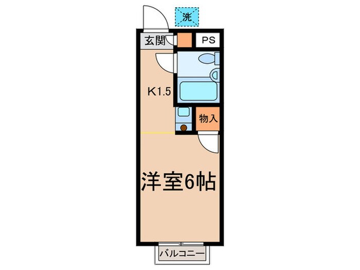 間取り図 ドミ－ル武蔵台