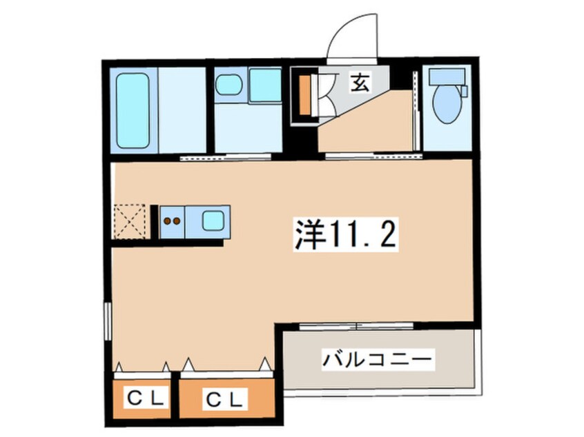 間取図 ＡＰＥＸ　シフォン