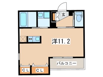 間取図 ＡＰＥＸ　シフォン