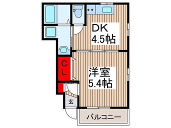 間取図 カナリーヒルズ