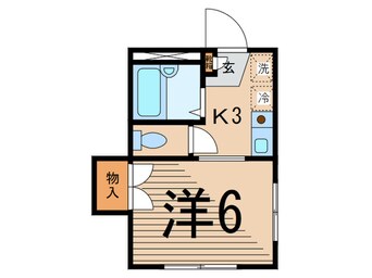 間取図 メゾン トスティ