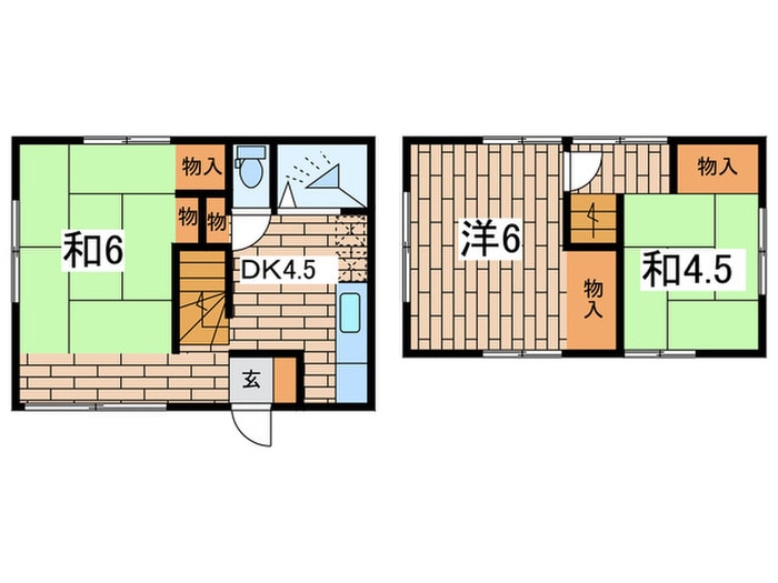 間取り図 芹が谷戸建B手前