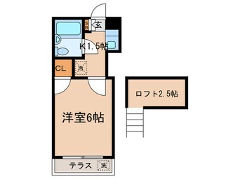 間取図 第１７安藤ハイツ