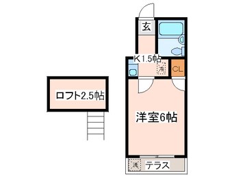 間取図 第１７安藤ハイツ