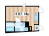 リブシア十条 1Rの間取り