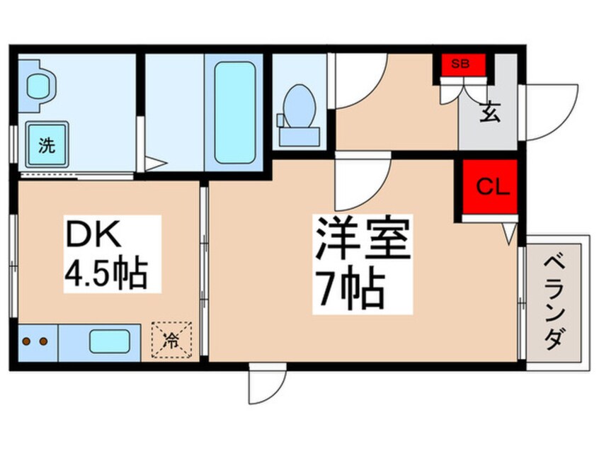 間取図 ウエスト・ヒルズ