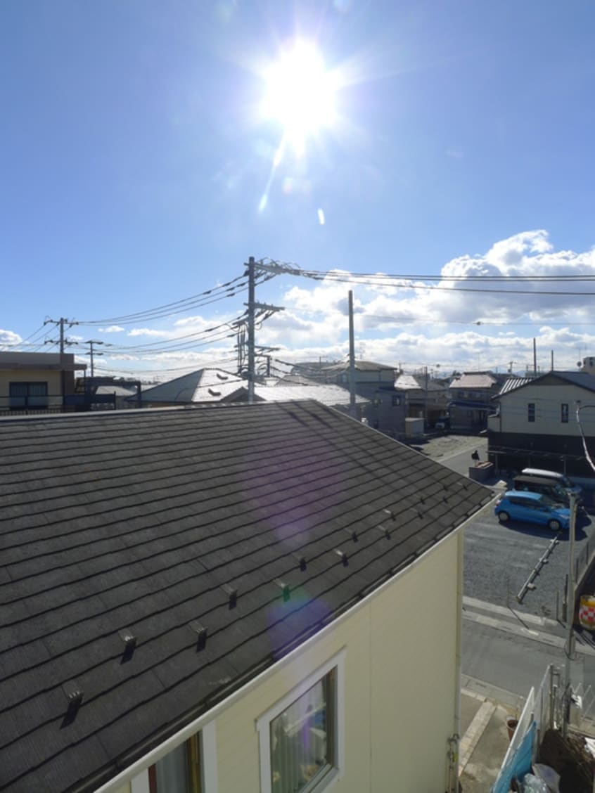 室内からの展望 シャルール西大宮