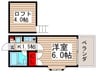 オラシオンＴ 1Kの間取り