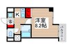 日創北小金ビル 1Kの間取り