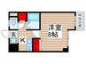 日創北小金ビル 1Kの間取り