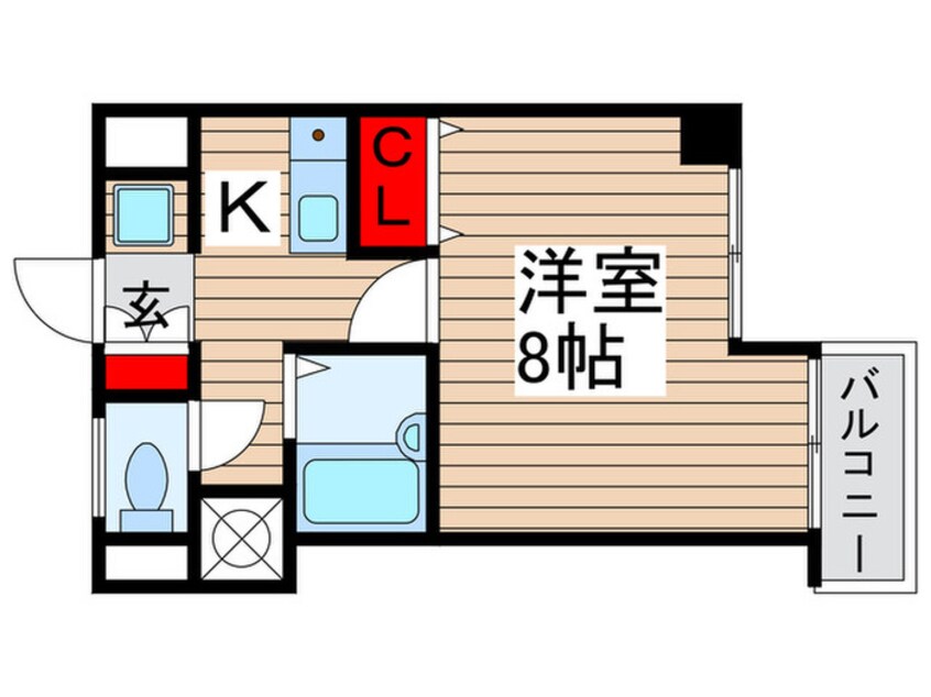 間取図 日創北小金ビル