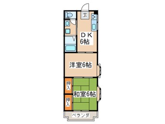 間取図 カーサ小園