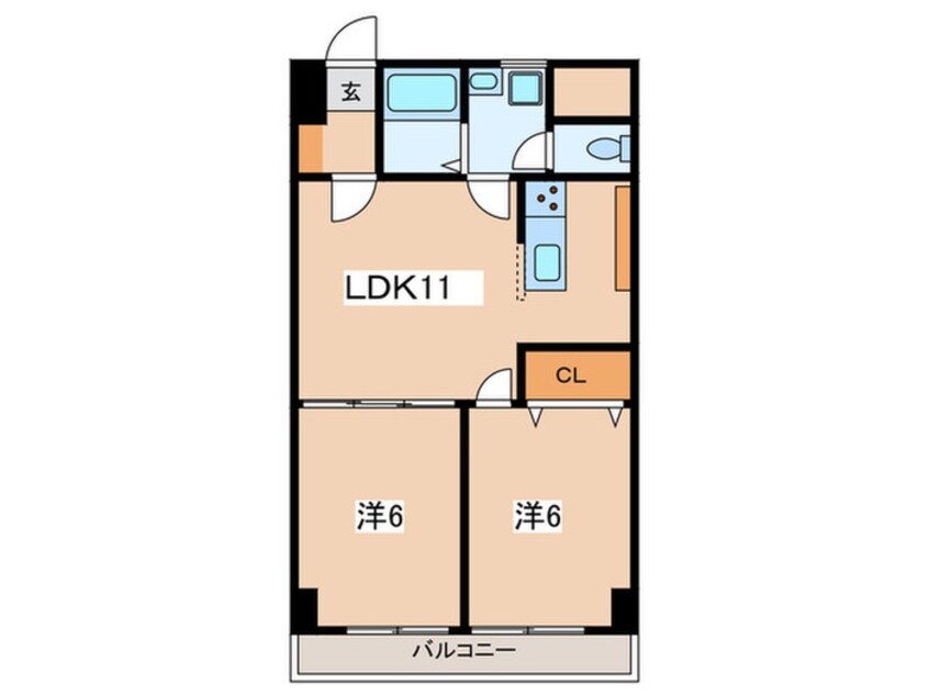 間取図 藤ヶ丘マイシティ