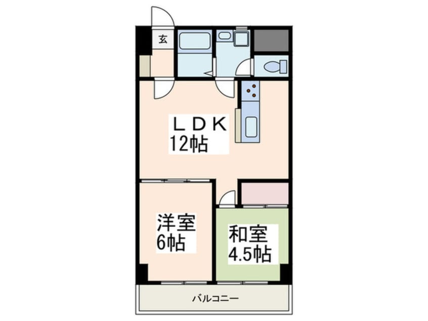 間取図 藤ヶ丘マイシティ
