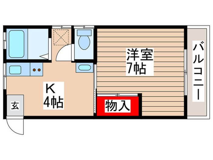 間取り図 第２園部コ－ポ