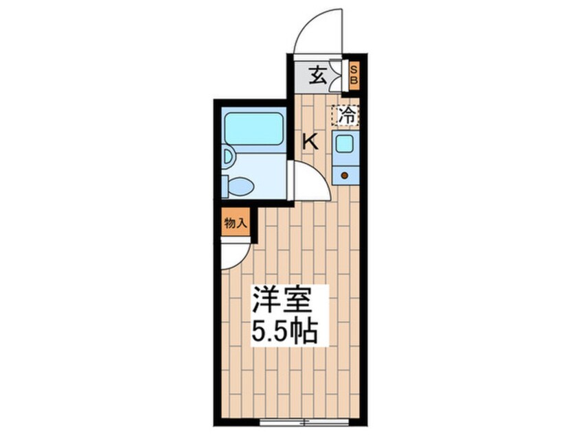 間取図 アットマ－ク調布