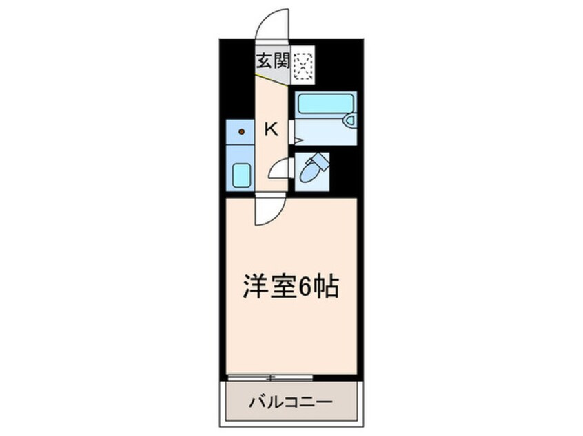 間取図 アットマ－ク調布