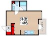 az haus(ｱｰﾂｪｯﾄﾊｳｽ) 1Rの間取り