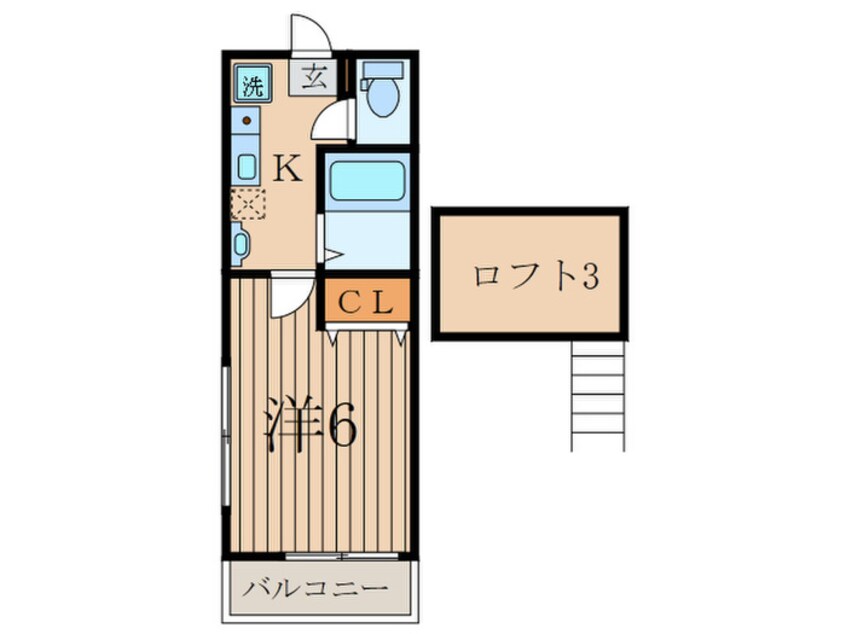 間取図 コーラルコート清瀬弐番館