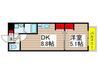 間取図 キャピタルレジデンス八千代台