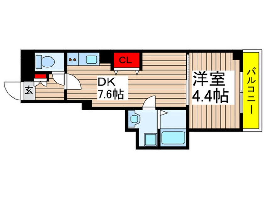 間取図 キャピタルレジデンス八千代台