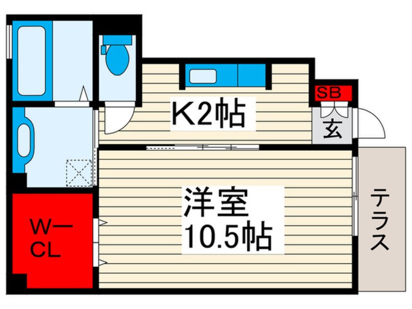 間取図 ベルポエーム