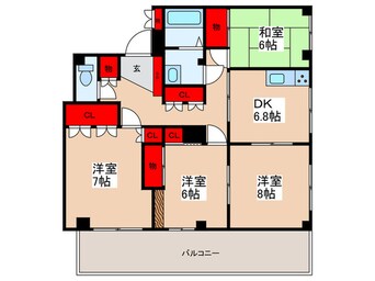 間取図 小堀ビル(301)