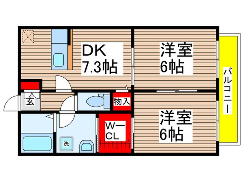 間取図 セレ花園