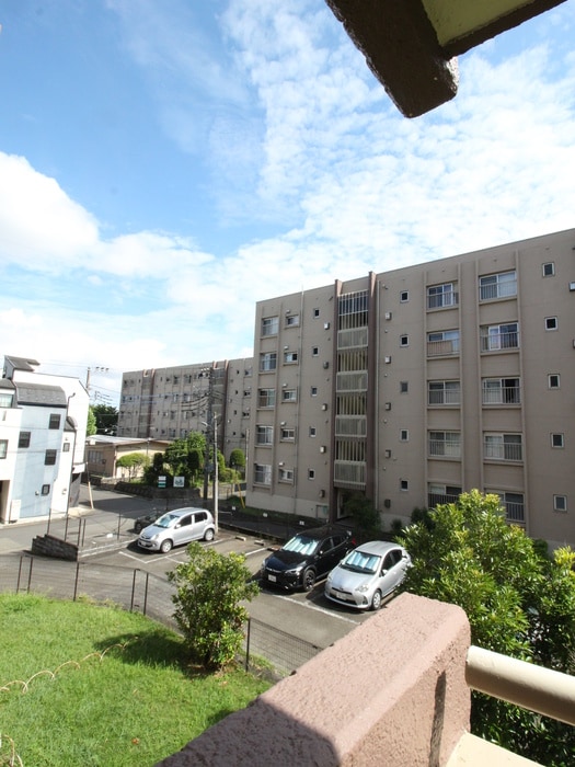 室内からの展望 長尾住宅9号棟（203）