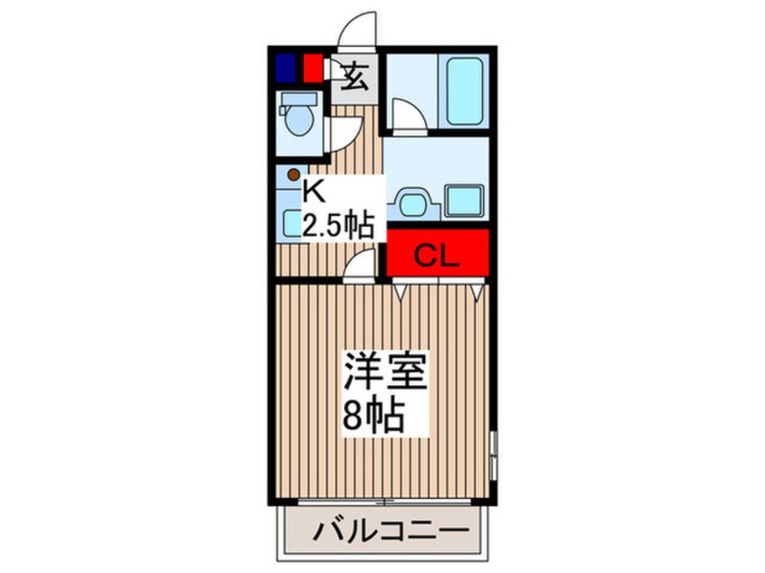 間取図 メゾン別所Ⅱ