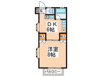 間取図 海老名国分パークハイツ壱番館