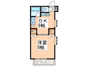 間取図 海老名国分パークハイツ壱番館