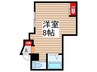 ロフトハウスマルヨシ 1Rの間取り