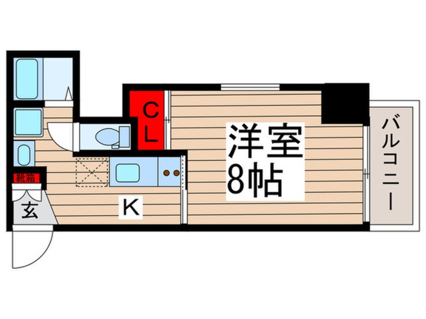 間取図 ＡＣＴＵＳ亀戸