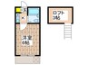 パレス上永谷 1Kの間取り