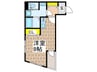 Fiore Casa Fujisawa 1Rの間取り