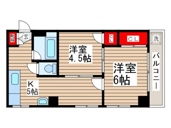 間取図 篠崎ビル