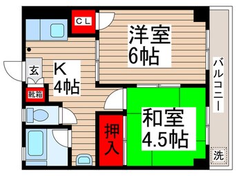 間取図 篠崎ビル