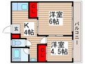 篠崎ビルの間取図