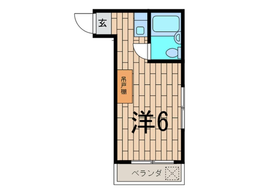 間取図 メゾン・ド・フェスタン(301)