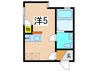 MY横浜戸塚 1Rの間取り