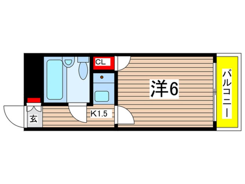 間取図 武蔵屋ビル