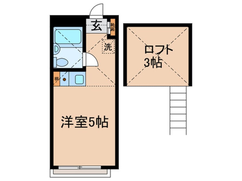 間取図 アップルハウス綱島西第四